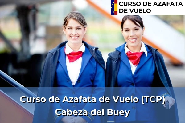 Curso de Azafata de Vuelo (TCP) en Cabeza del Buey