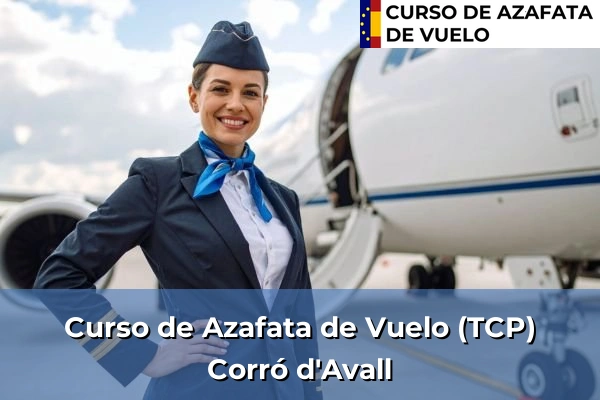 Curso de Azafata de Vuelo (TCP) en Nucli Antic 41 Curso de Azafata de Vuelo (TCP) en Corró d'Avall