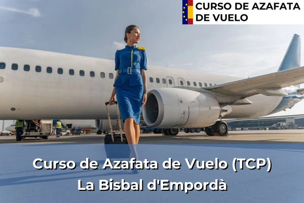 Curso de Azafata de Vuelo (TCP) en Anglès 24 Curso de Azafata de Vuelo (TCP) en La Bisbal d'Empordà