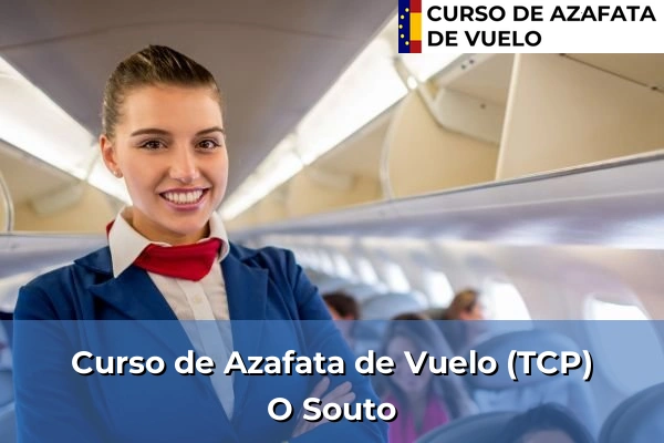 Curso de Azafata de Vuelo (TCP) en O Souto