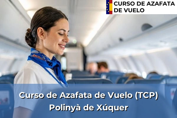 Curso de Azafata de Vuelo (TCP) en Valencia 148 Curso de Azafata de Vuelo (TCP) en Polinyà de Xúquer