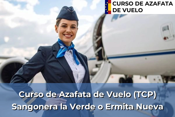 Curso de Azafata de Vuelo (TCP) en Murcia 71 Curso de Azafata de Vuelo (TCP) en Sangonera la Verde o Ermita Nueva