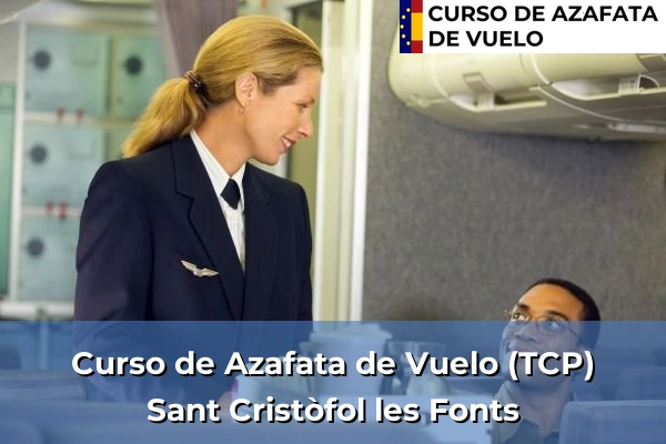 Curso de Azafata de Vuelo (TCP) en Anglès 35 Curso de Azafata de Vuelo (TCP) en Sant Cristòfol les Fonts